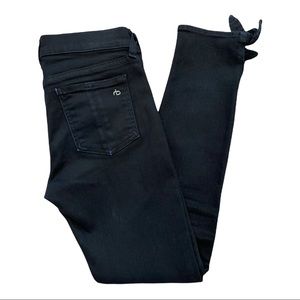 Rag & Bone Stevie Capri Jeans Black Size 25